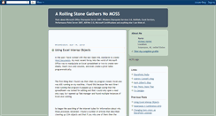 Desktop Screenshot of blog.michaelmarkel.com